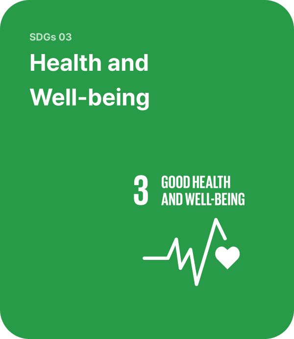 SDG 3 건강과 웰빙